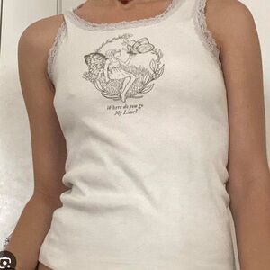 Brandy Melville ~ Ronnie Where Do You Go My Love? Tank